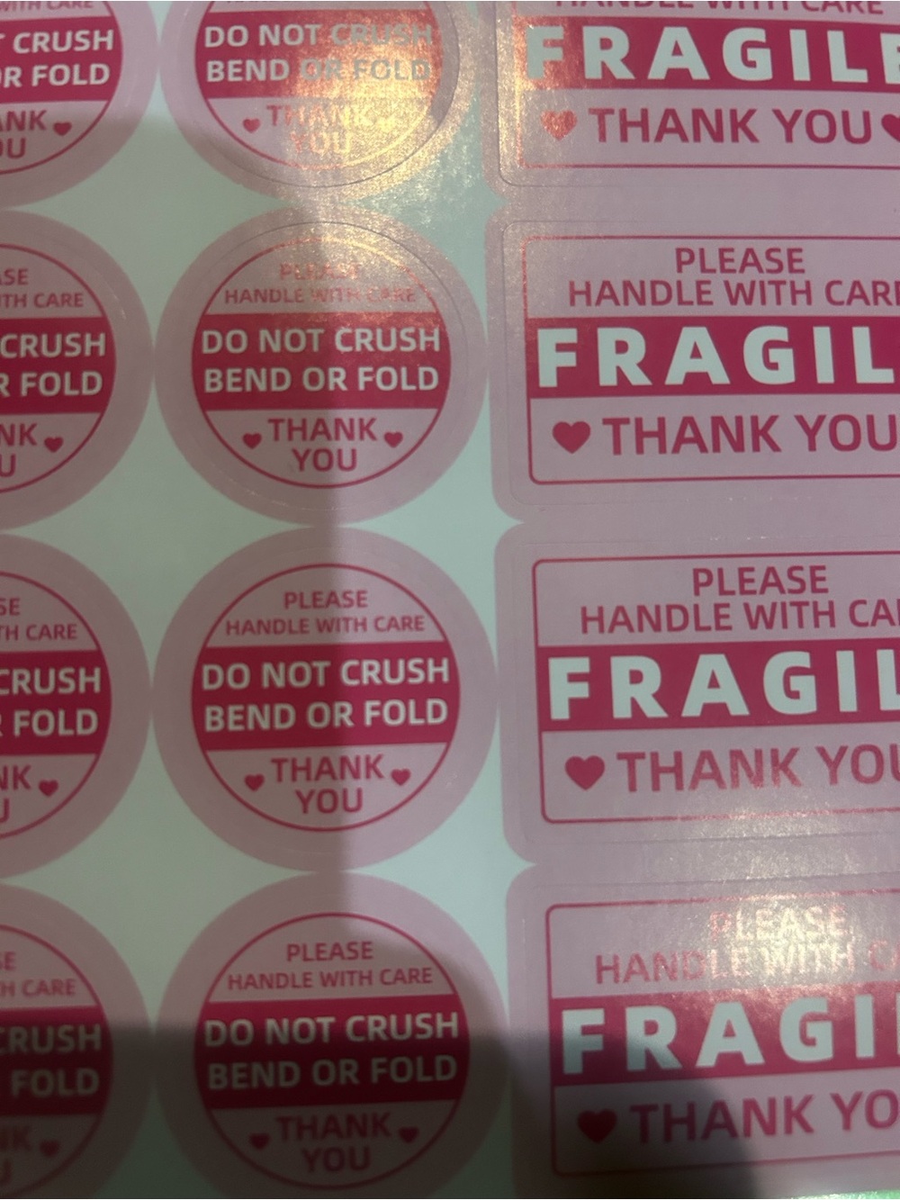 15 Lime green Polly mailers and Do Not Crush Sticker/fragile - Picture 2 of 4
